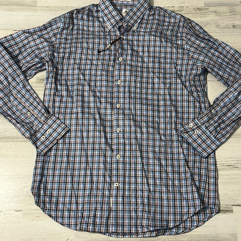 Peter Millar Button Down Size Large - image 1